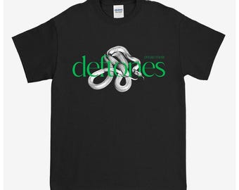 T-shirt Vintage Deftones Album Gore Coton Noir - Tailles S à 3XL, Neuf Avec étiquettes