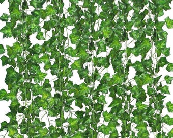 Artificial Ivy Garland, Realistic Hanging Vines for Room Wall Decor
