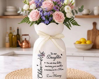Mother Daughter Vase Gift, The Only Thing Better Than Being Your Mother, New Mom Gift from Mom, Mother’s Day Gift for Daughter, Flower Vase