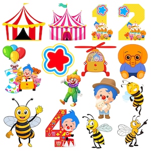 Kids cartoon png collection with adorable animals and party themed designs perfect for kids party png and birthday png files. This cartoon png bundle works great for kids craft png projects,toddler png design usage, and creative DIY products like stickers and custom shirts,plim plim png,plim plim characters png,cute characters transparent png,girrafe cartoon png,300 dpi png,kids birthday png,kids party png,toddler png,cute birthday graphics png,high resolution png,kids birthday png,plim graphics
