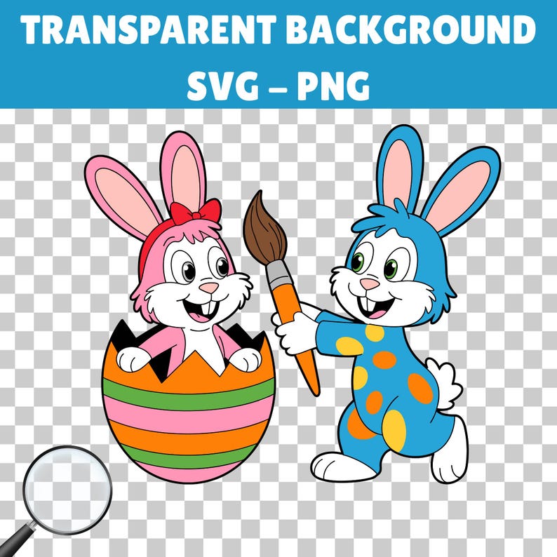 Easter Bunny SVG Bundle | 35 Rabbit Clipart Designs (svg, Jpg, Png) - Etsy