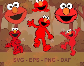 Street Monster SVG Bundle - Digital Download - Layered Cricut Files