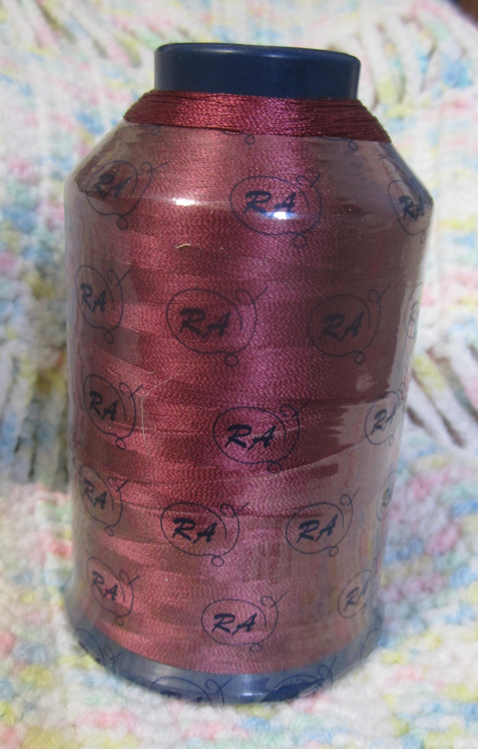 Large Sewing Machine Embroidery Thread Spool- Multiple Colors - Machine ...