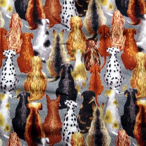 2for1 Realistische Hunde & Dalmatiner Welpen Textil Baumwolle