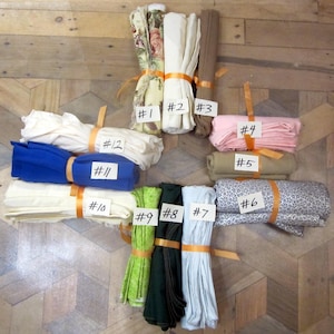 Retales de tela precortada mixta vintage Material B1B4