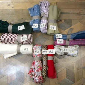 Retales de tela precortada mixta vintage Material B1B1