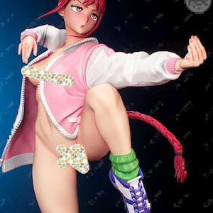 Art Style 3D-utskriven kvinnofigur – Display & Samling 25 cm