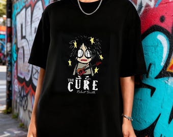 The Cure T-shirts, album T-shirts, anime graphic T-shirts, The Cure graphic T-shirts, band T-shirts, gifts for her, 90s retro band T-shirts