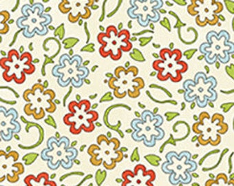 Flowers Multi, She Who Sews, J Wecker Frisch, Quilting Treasures, Sewing Fabric, Flower Fabric, Quilting Cotton, Floral