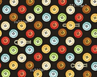 Buttons, She Who Sews, J Wecker Frisch, Quilting Treasures, Sewing Fabric, Button Fabric, Quilting Cotton