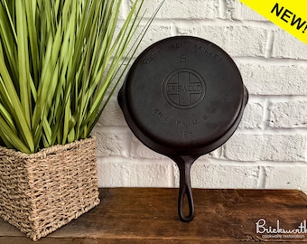 Griswold No. 8 Large Block Logo Cast Iron Skillet