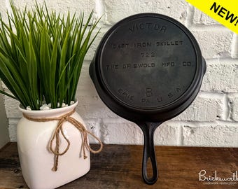 Padella in ghisa Victor n. 8 prodotta da Griswold