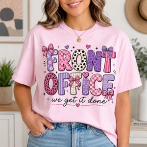 Front Office PNG, Design für den Empfangsbereich des Schulpersonals (Digitaler Download)
