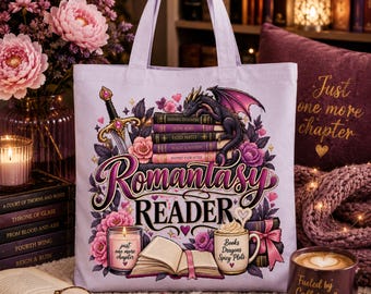 Lector de romance PNG, diseño para amantes de los libros de fantasía, sublimación de dragones literarios, descarga digital de camisetas de lectura