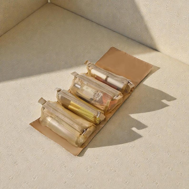 Detachable Makeup Organizer Folding Travel Toiletry System - Etsy