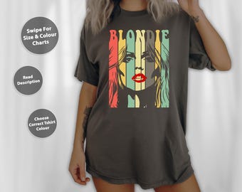 Perfect Punk Rock Girl Retro 70S Harry Angel Art T-Shirt - 247123