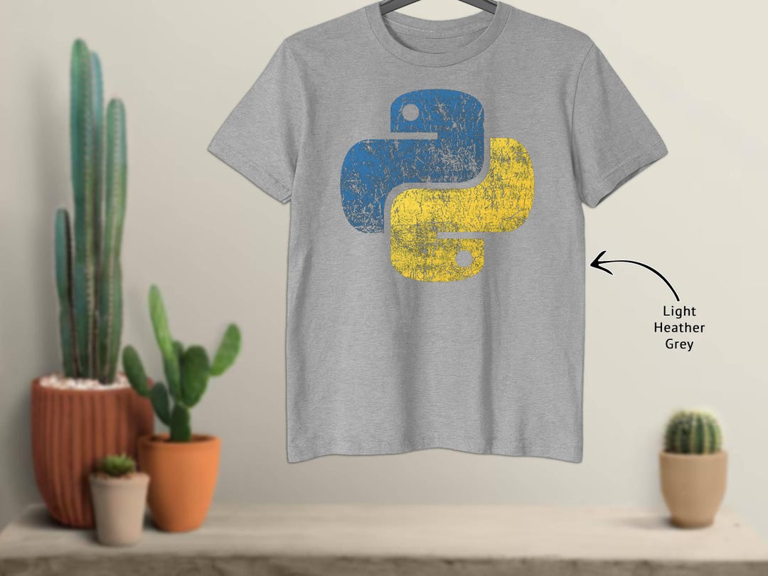 Python Logo - Programming Language T-shirt - 278221 - Etsy