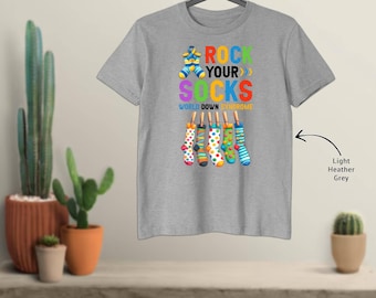 Down Syndrome Awareness Shirt, Be Kind Rock Your Socks T-Shirt - 284289