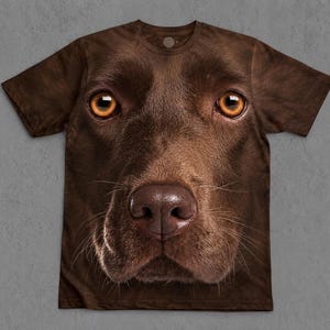 Grappige labrador retriever hond T-shirt, hondenliefhebber shirt, huidige tee, grappig shirt, T-shirt uniseks, ongepast ironisch shirt