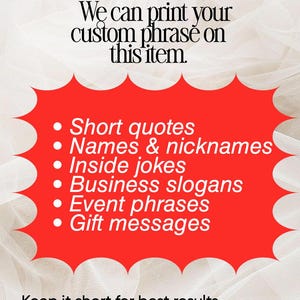 Personalized Tote Bag – Custom Text Gift for Mom, Friend or Coworker, Trendy Black Shopping Bag
