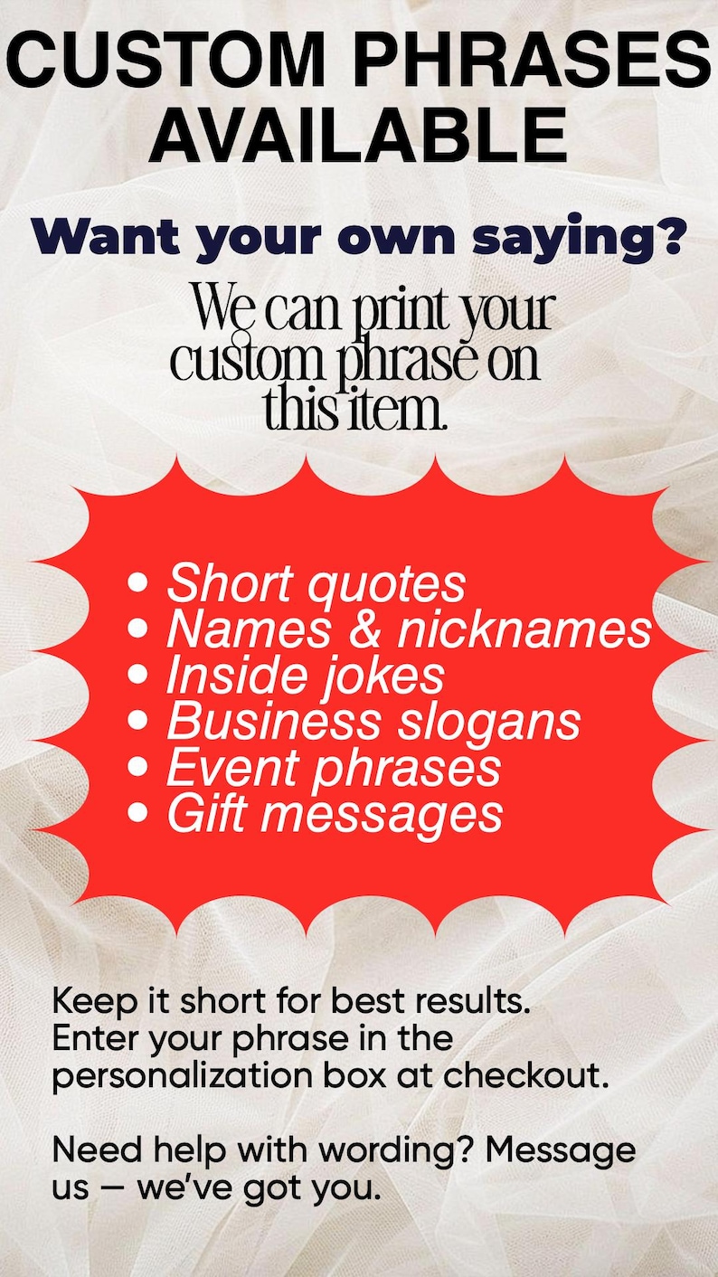 Personalized Tote Bag – Custom Text Gift for Mom, Friend or Coworker, Trendy Black Shopping Bag