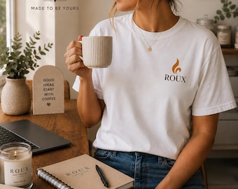 Custom Logo Shirt, Personalized Company T-Shirt, 100% Cotton Gildan Tee