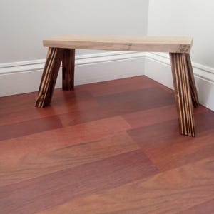 Shou Sugi Ban Stool - Etsy