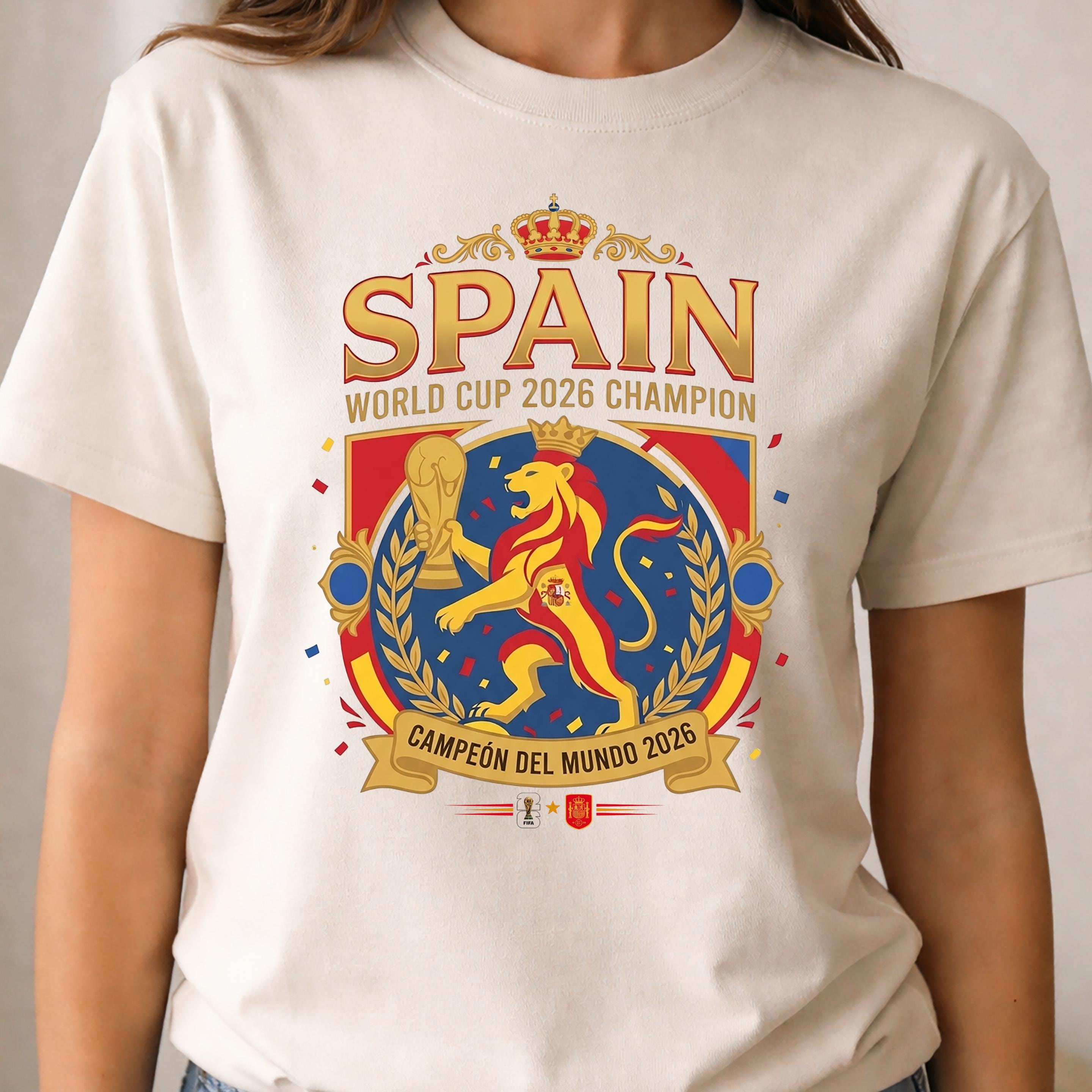 Tshirt World Cup 2026 Spain - Etsy