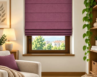 36 Colors Cotton Fabric Rod Pocket, Custom Made Curtain, Window Curtain