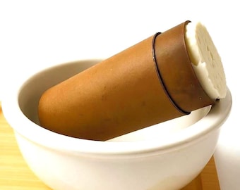 Déodorant naturel avec suif de bœuf nourri à l'herbe, sans aluminium, sans bicarbonate de soude | Collagène + huile de ricin