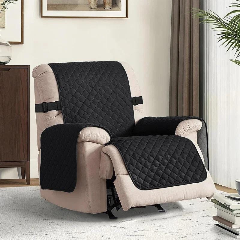 2 Stuks Fauteuil Hoezen Voor Relaxfauteuil Stoelhoezen Met Armleuningen Armleuning Hoezen Hoes Voor De Armleuning Van De Bank Fauteuil Beschermer Airconditioning Deksel Antislip