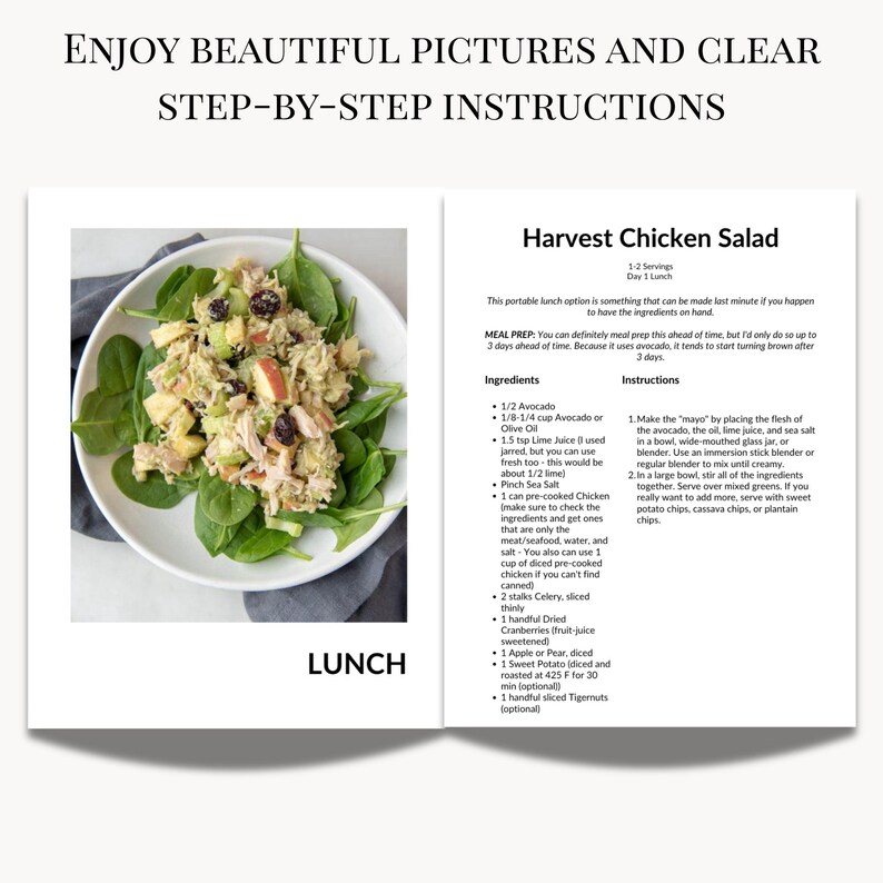 7-day AIP Meal Plan Week 1 | Autoimmune Protocol Diet | Elimination ...