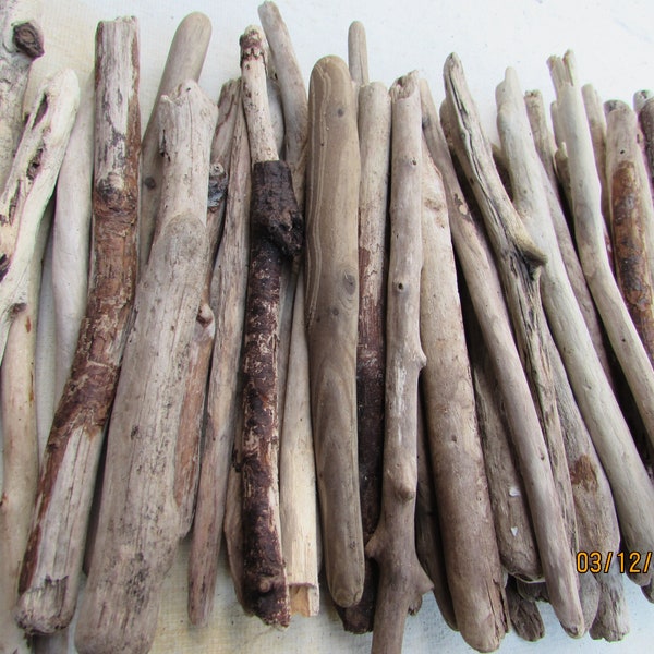 15 Driftwood Wands Sticks Northern California Redwood Forest Coast Magical Wicca Pagan New Age Wands Macreme' Chimes #3