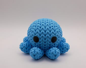Octopus Figurine | Knit Style Desk Pet