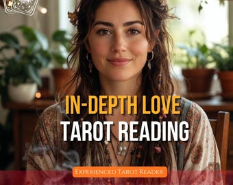 In-Depth Love Tarot Reading • Psychic Love Reading & Honest Soulmate Insights • Twin Flame Relationship Clarity • Same Hour Delivery