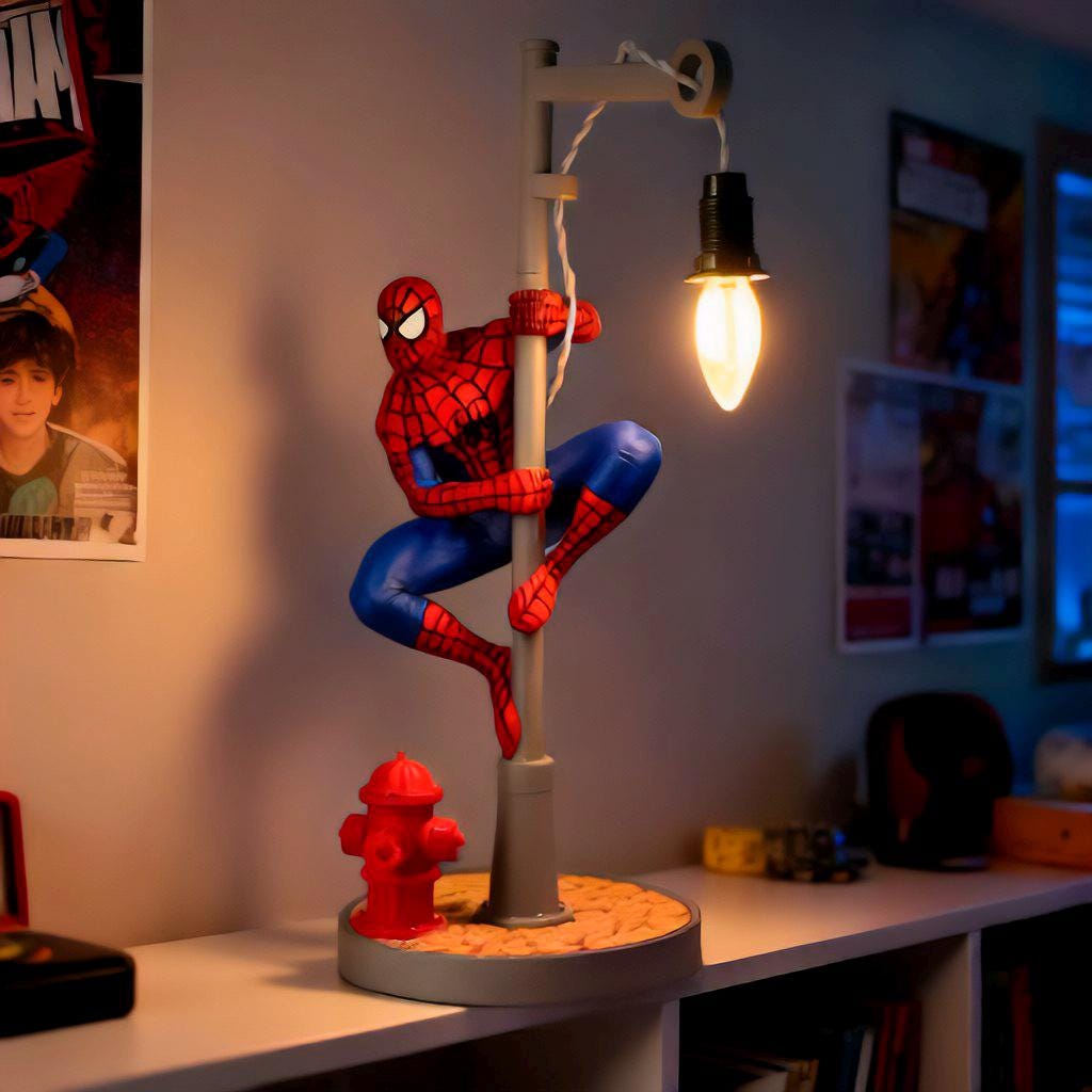 Spider man lamp - Etsy 日本