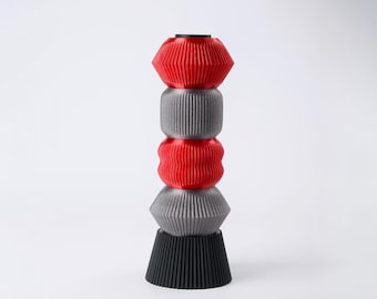 Faro Loft Table Lamp – Modular Sculptural Lamp, Industrial Modern Lighting