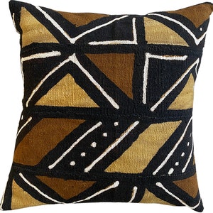 Multi BOGOLAN Mud Cloth/ African Mudcloth Pillow Covers image 1