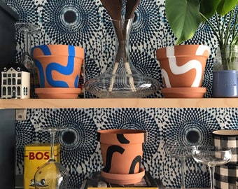 BEST SELLER! Bogolan Bauhaus TWIST plant pots