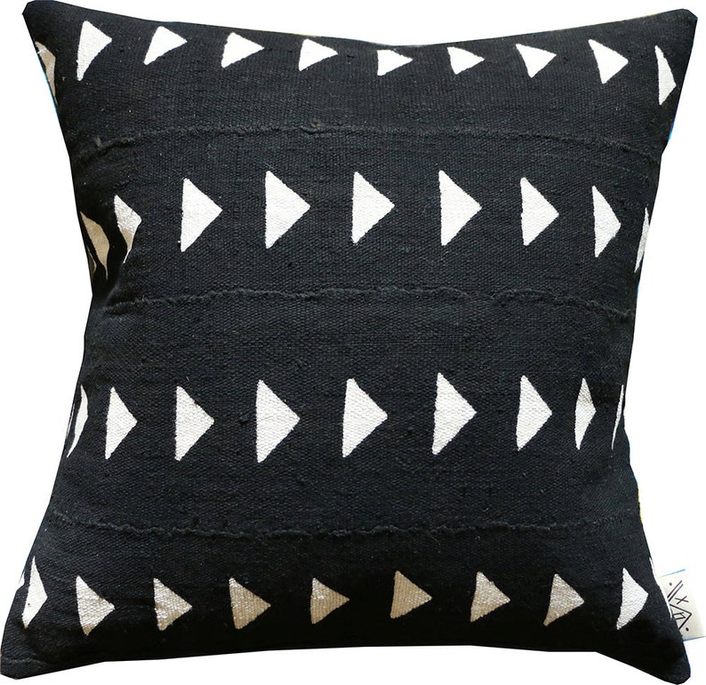 MEROE Mud Cloth/ African Mudcloth Pillow Covers various sizes image 1