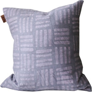 Batik Mauve HASH Mark Pillow image 1