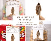 Walk With Me Favor Tags Bundle | LDS Youth Handouts (Digital Download)