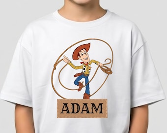 Custom Woody Shirt, Sheriff Woody Shirt Kids & Toddler Woody Shirt, Disney Pixar Woody Cowboy Shirt, Funny Woody Birthday T Shirt