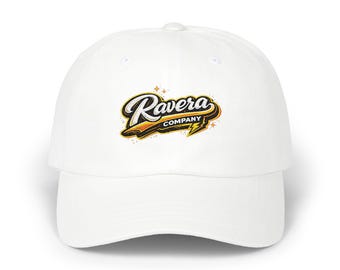 Gorra clásica de papá con el logotipo de la compañía Ravera / gorra de béisbol bordada