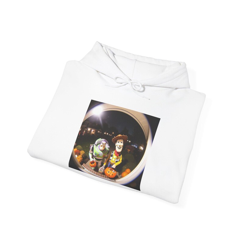 Toy Story Hoodie - Buzz & Woody Night Scene, Unisex Streetwear image 4