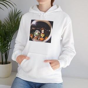 Toy Story Hoodie - Buzz & Woody Night Scene, Unisex Streetwear image 8