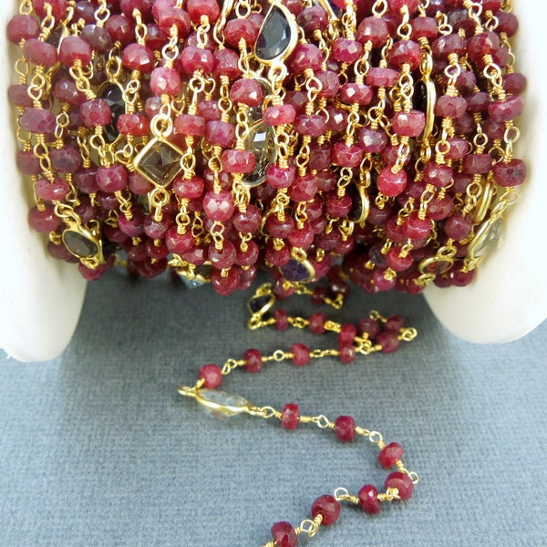 Gemstone Chain - Etsy