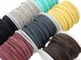 25ft Leather Cord - Flat Leather Cord - Choose Your Color - by the Spool - 25ft - (S47) 