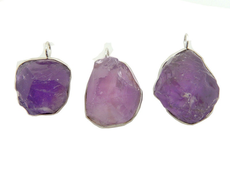 •AMETHYST - LIL' FREEFORM• silver ring (various sizes)