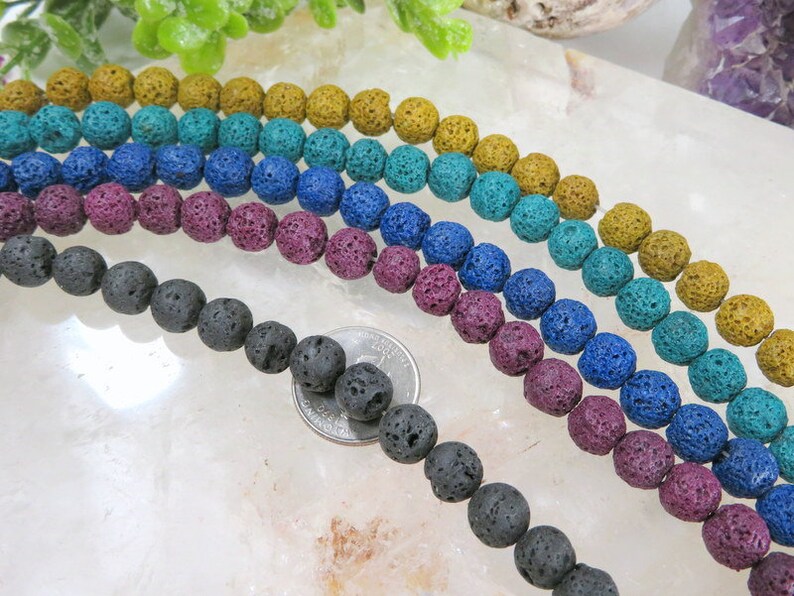 Lava Rock Bead Perfect for Essential Oils 10mm Beads 1 Etsy